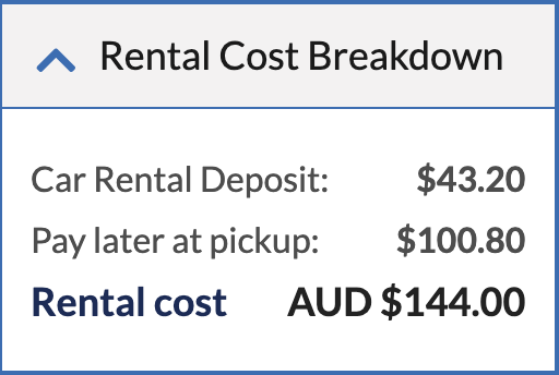 ECCR cost breakdown ECCR cost breakdown